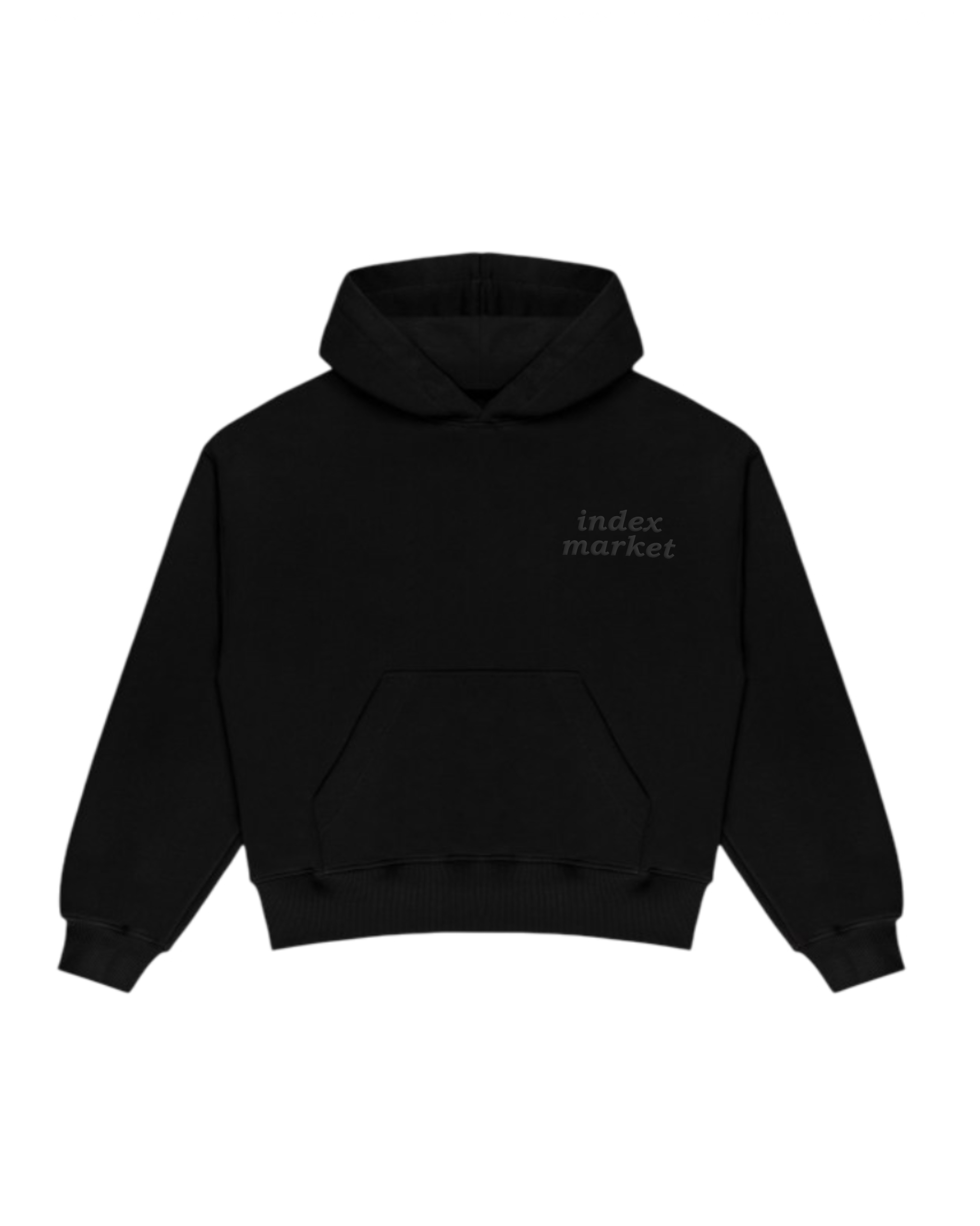 BLUZA Z KAPTUREM INDEX MARKET BASIC 3D