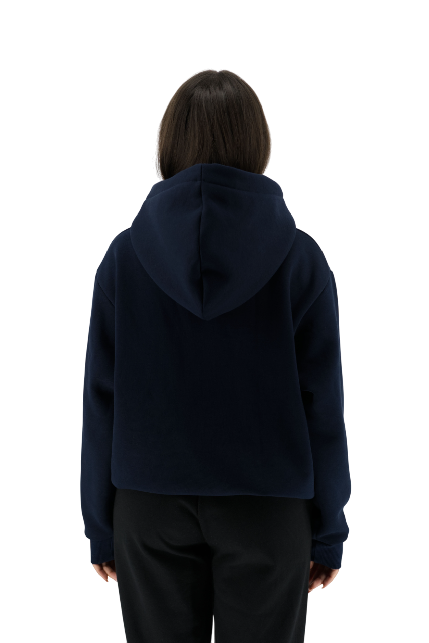 BLUZA Z KAPTUREM INDEX MARKET BASIC NAVY