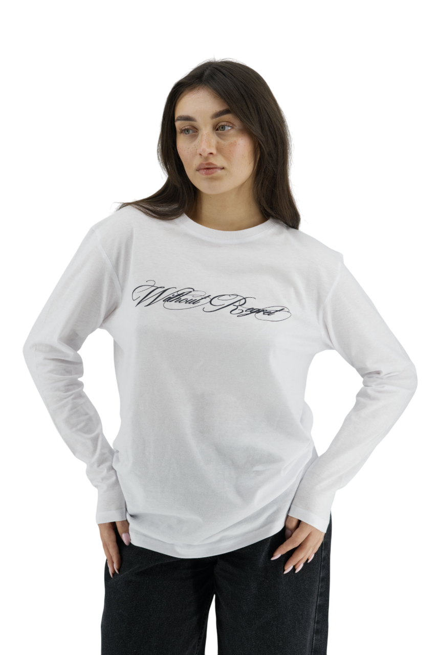 KOSZULKA Z DŁUGIM RĘKAWEM INDEX MARKET WITHOUT REGRET WYPRZEDAŻ