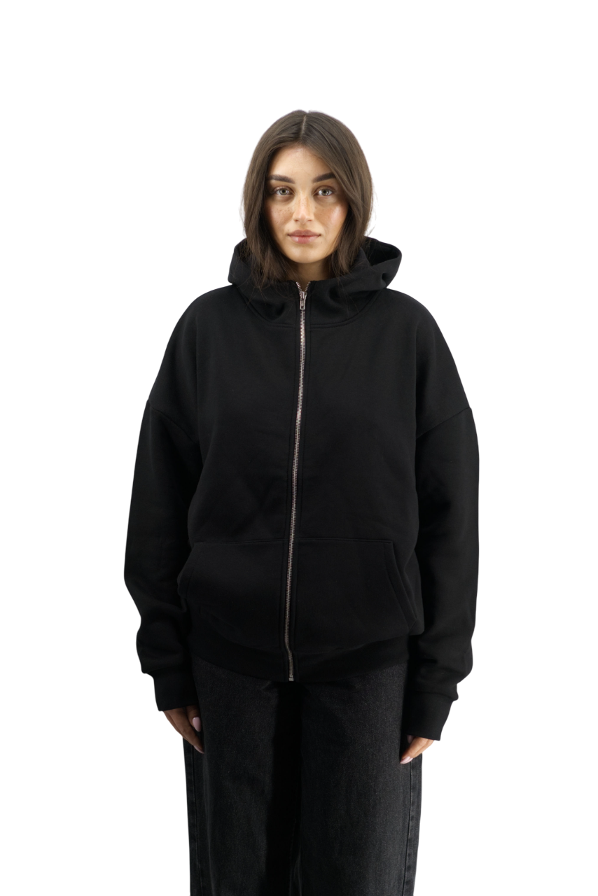 BLUZA Z KAPTUREM INDEX MARKET ROZPINANA BASIC