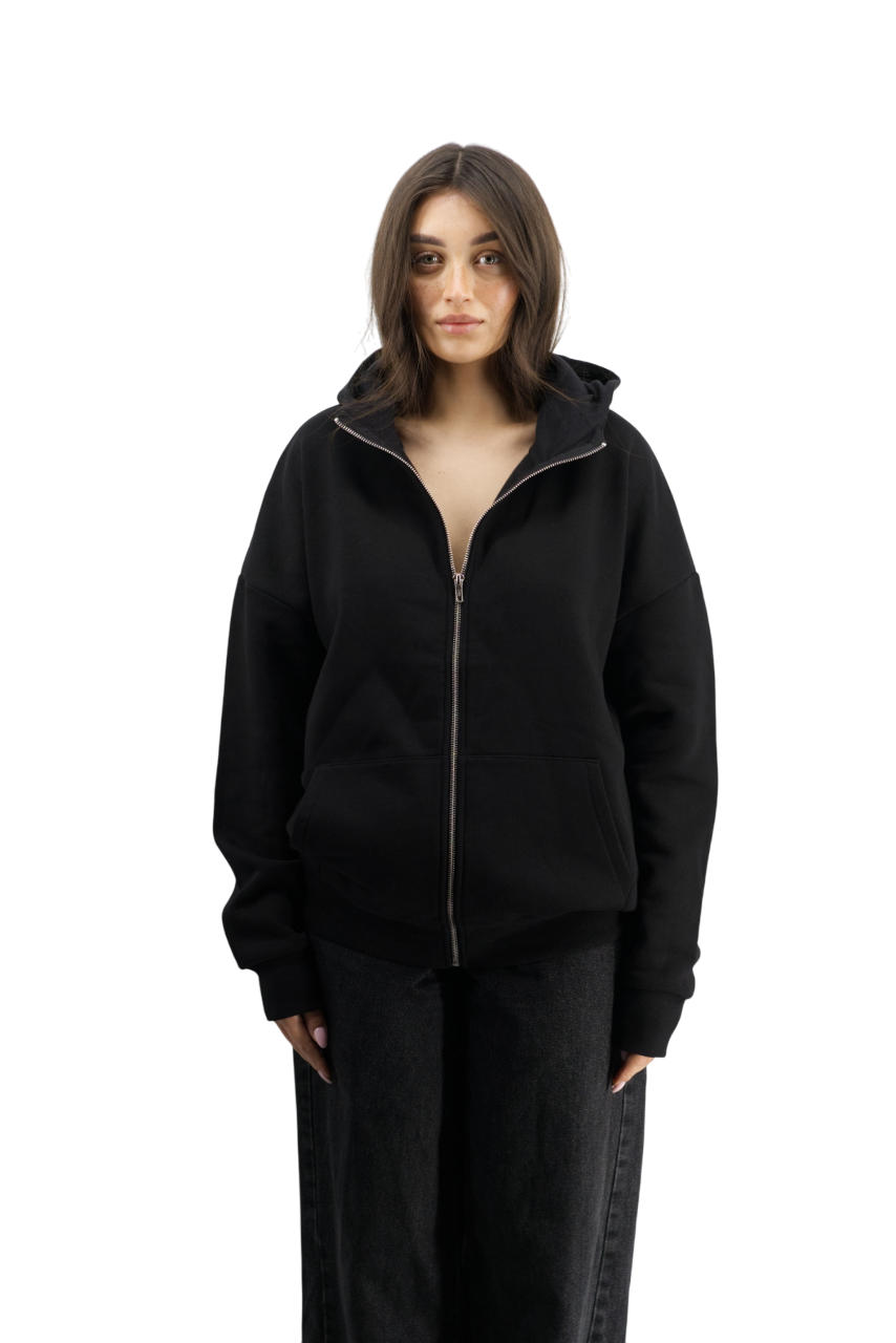 BLUZA Z KAPTUREM INDEX MARKET ROZPINANA BASIC