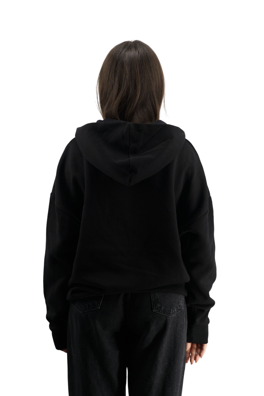 BLUZA Z KAPTUREM INDEX MARKET ROZPINANA BASIC