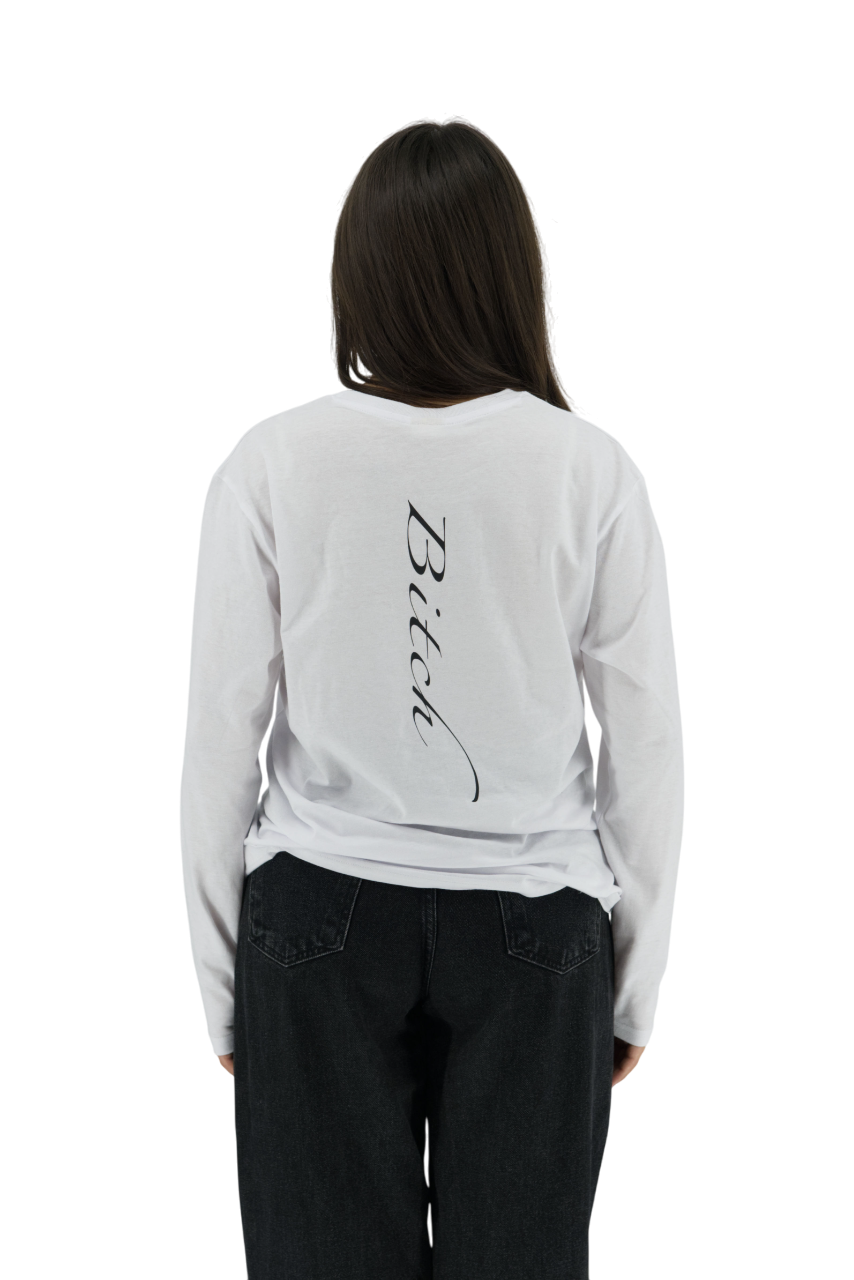 KOSZULKA Z DŁUGIM RĘKAWEM BITCH