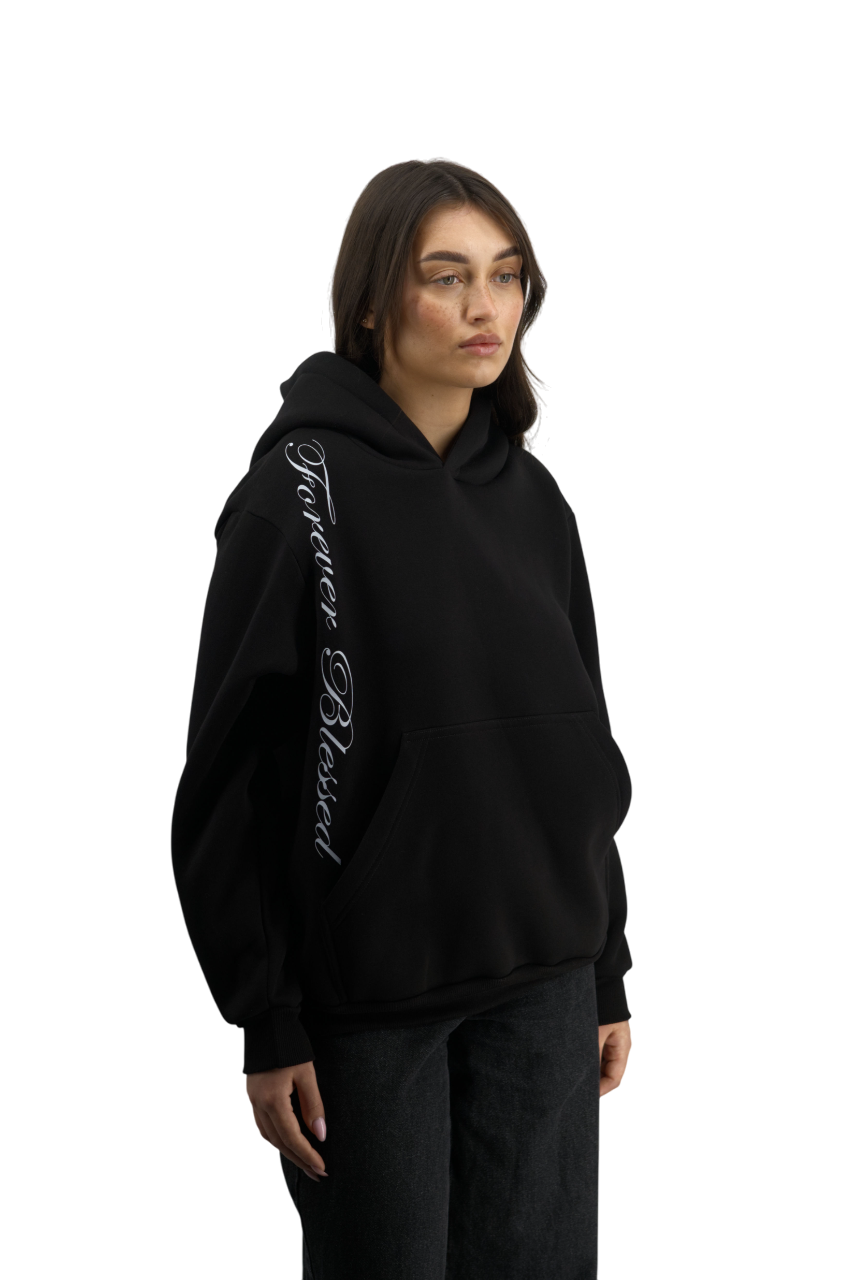 BLUZA Z KAPTUREM INDEX MARKET FOREVER BLESSED