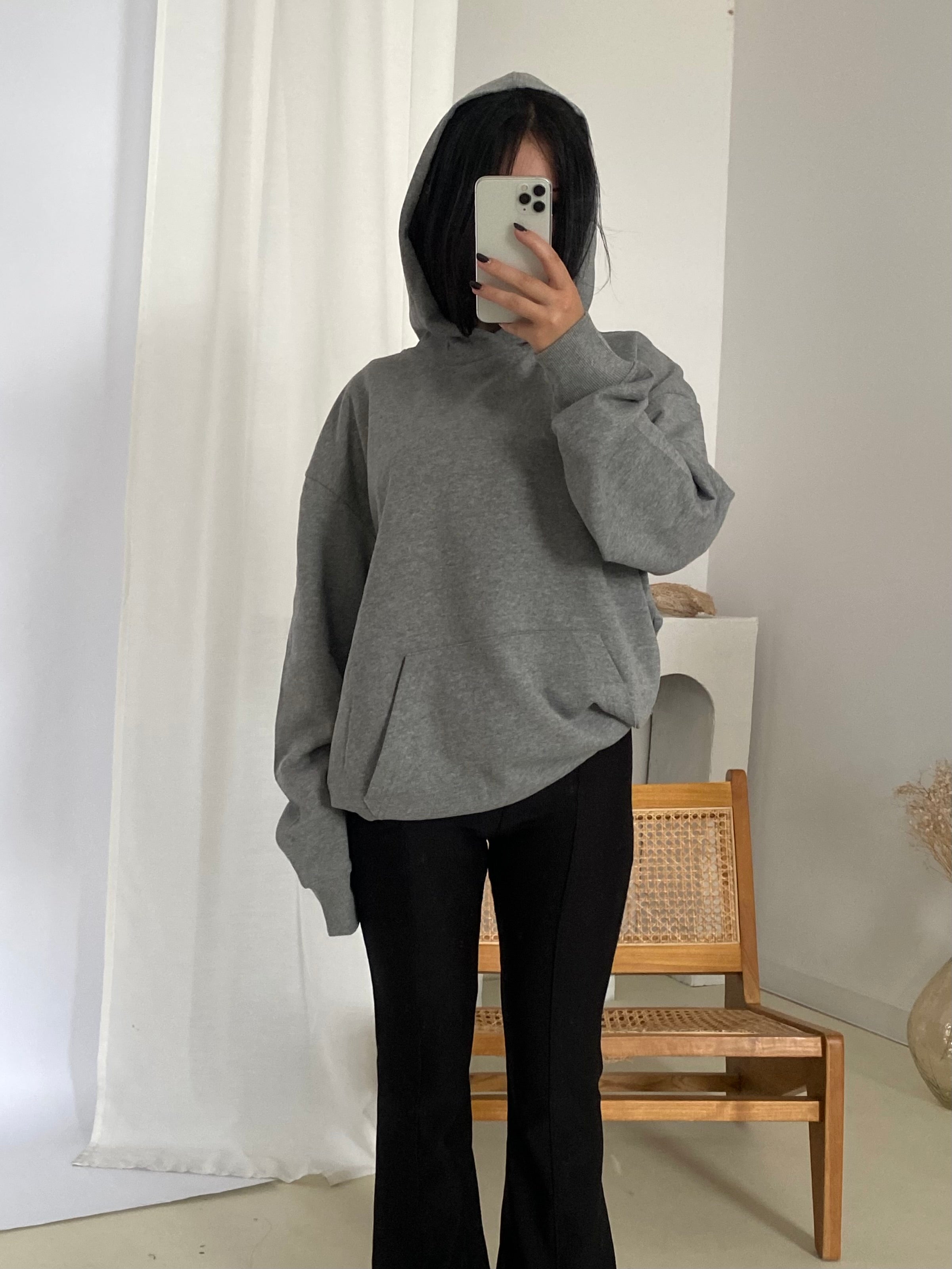 BLUZA Z KAPTUREM BASIC