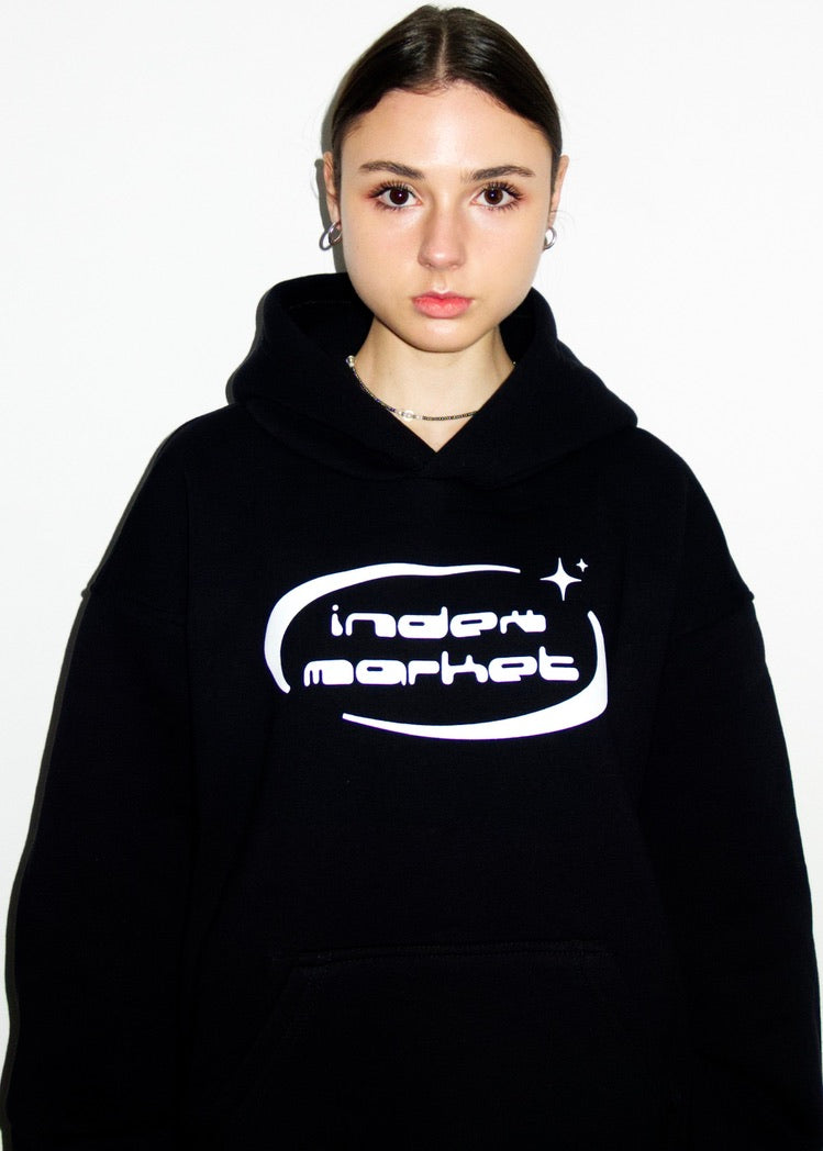 BLUZA Z KAPTUREM INDEX MARKET Y2K