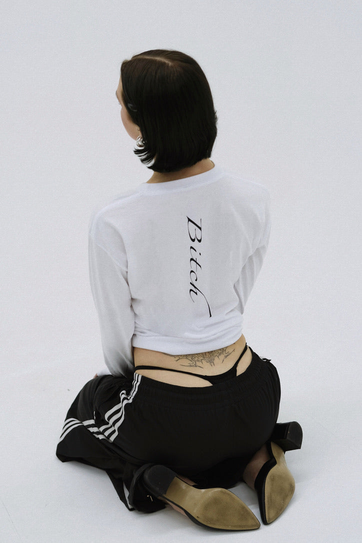 KOSZULKA Z DŁUGIM RĘKAWEM BITCH