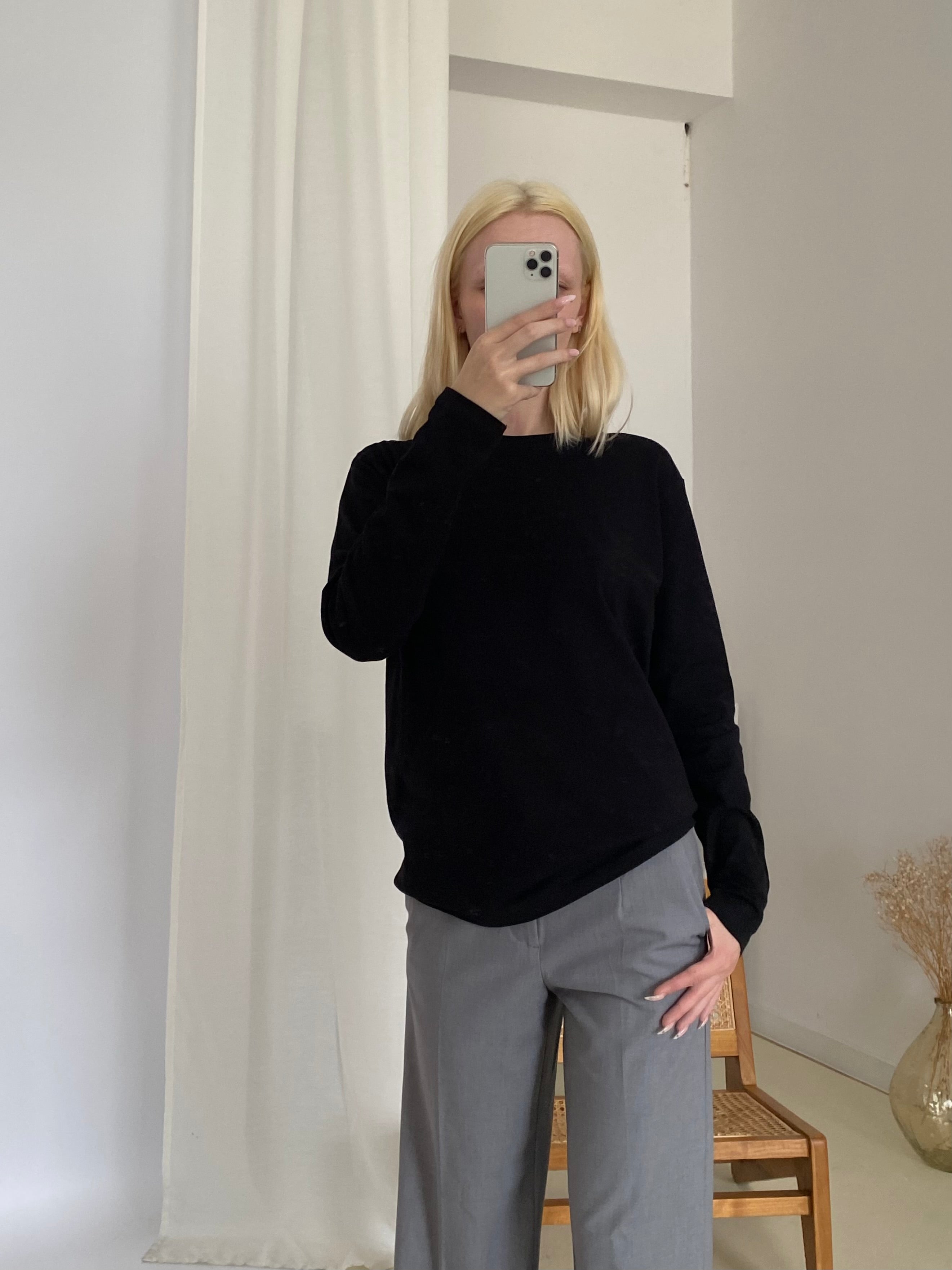 KOSZULKA Z DŁUGIM RĘKAWEM BASIC