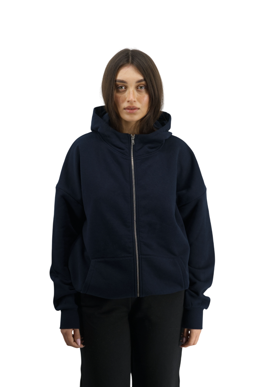 BLUZA Z KAPTUREM INDEX MARKET ROZPINANA BASIC