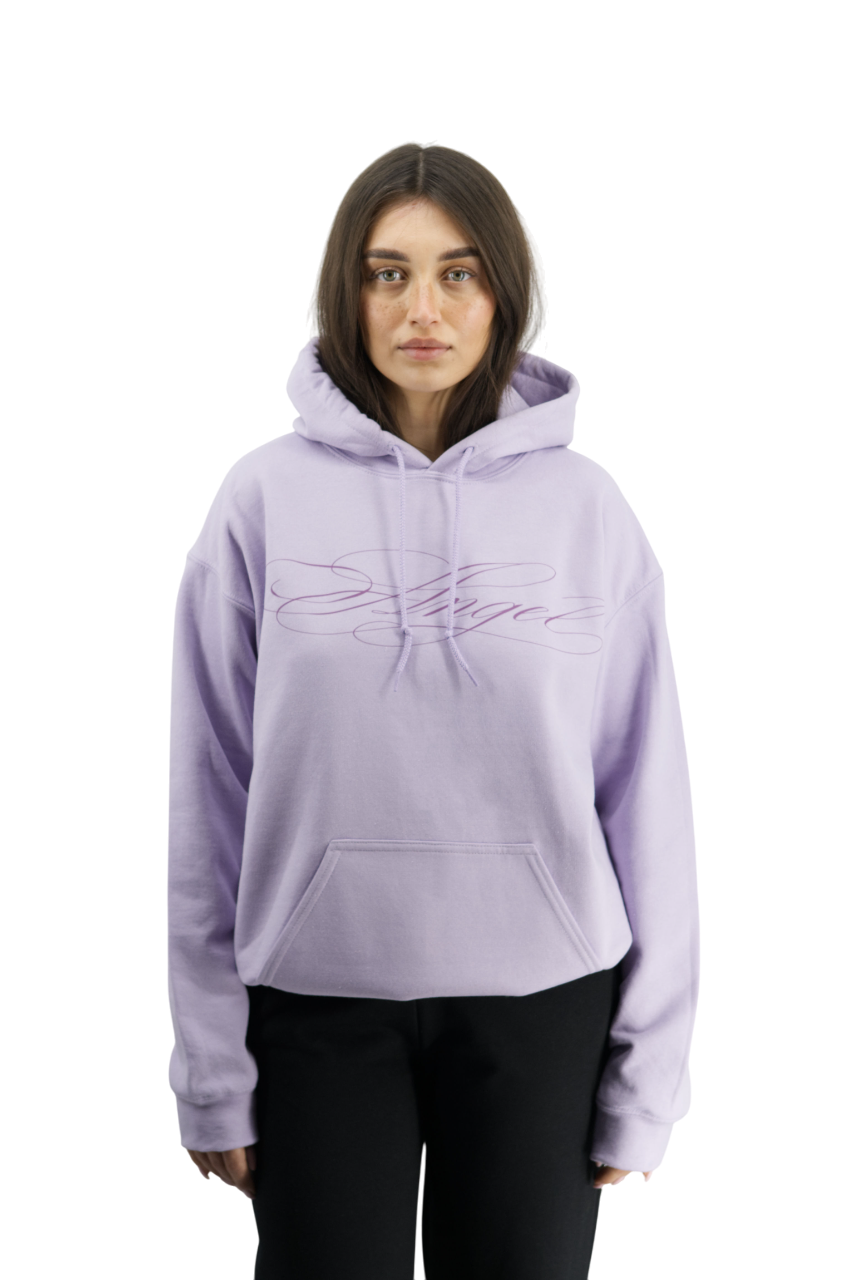 BLUZA Z KAPTUREM PURPLE ANGEL
