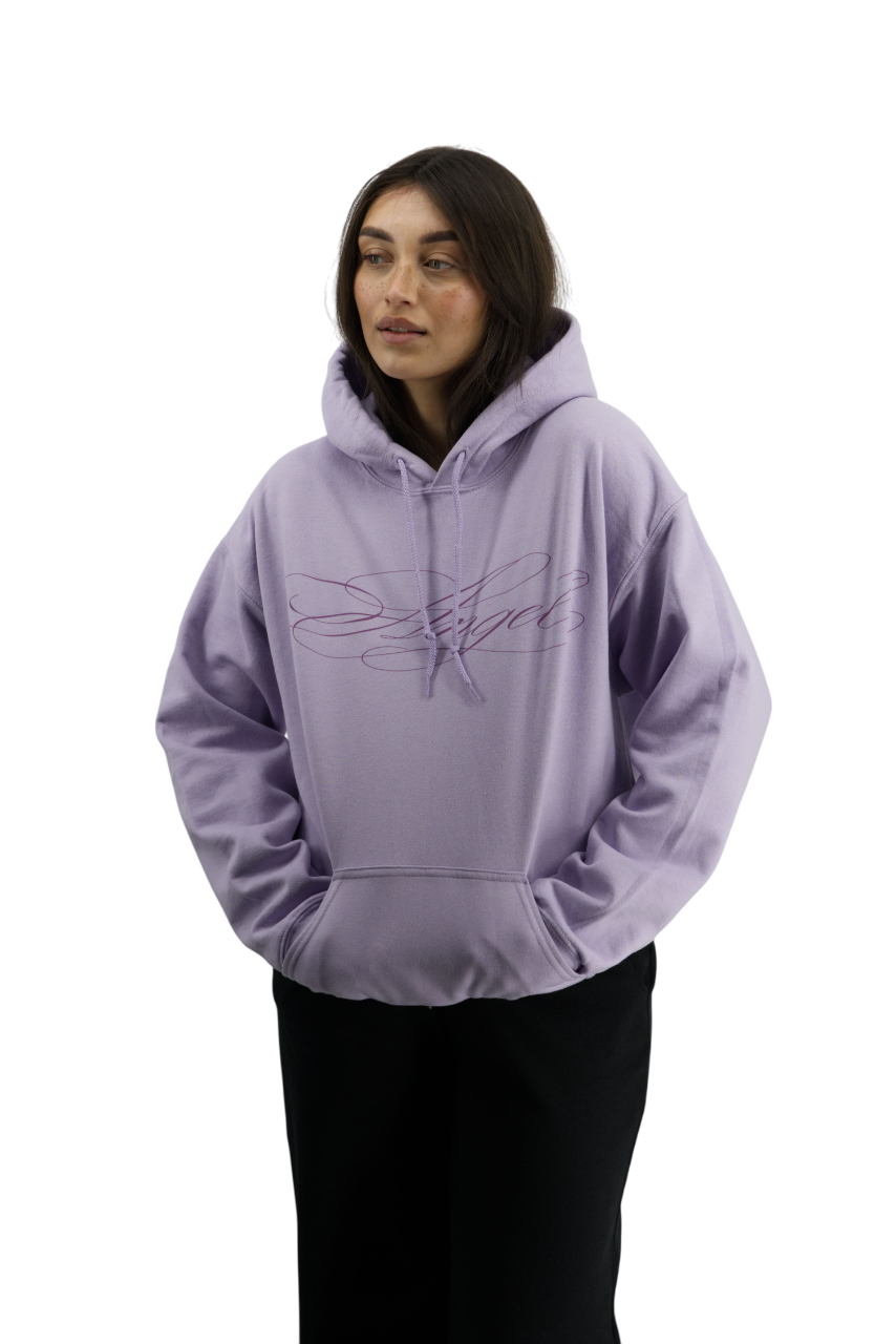 BLUZA Z KAPTUREM PURPLE ANGEL