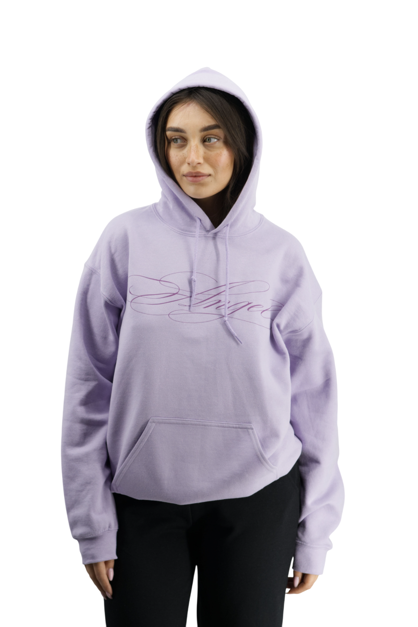 BLUZA Z KAPTUREM PURPLE ANGEL