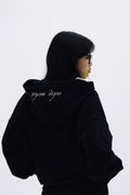 HOODIE BLACK HOOD LOGO