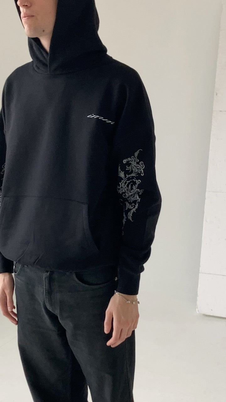 INDEX MARKET MAGAZINE GOTH HOODIE