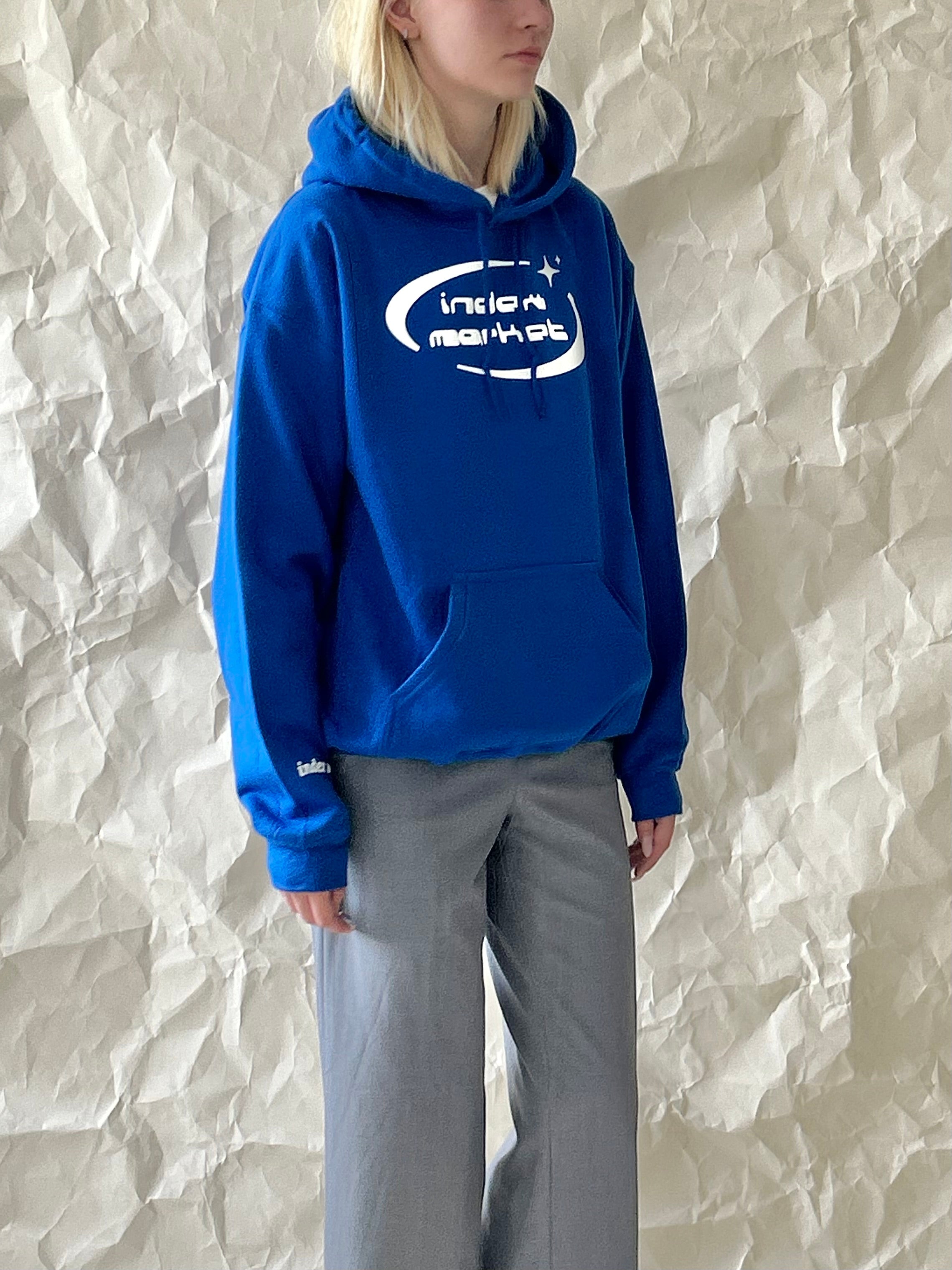 BLUZA Z KAPTUREM INDEX MARKET Y2K