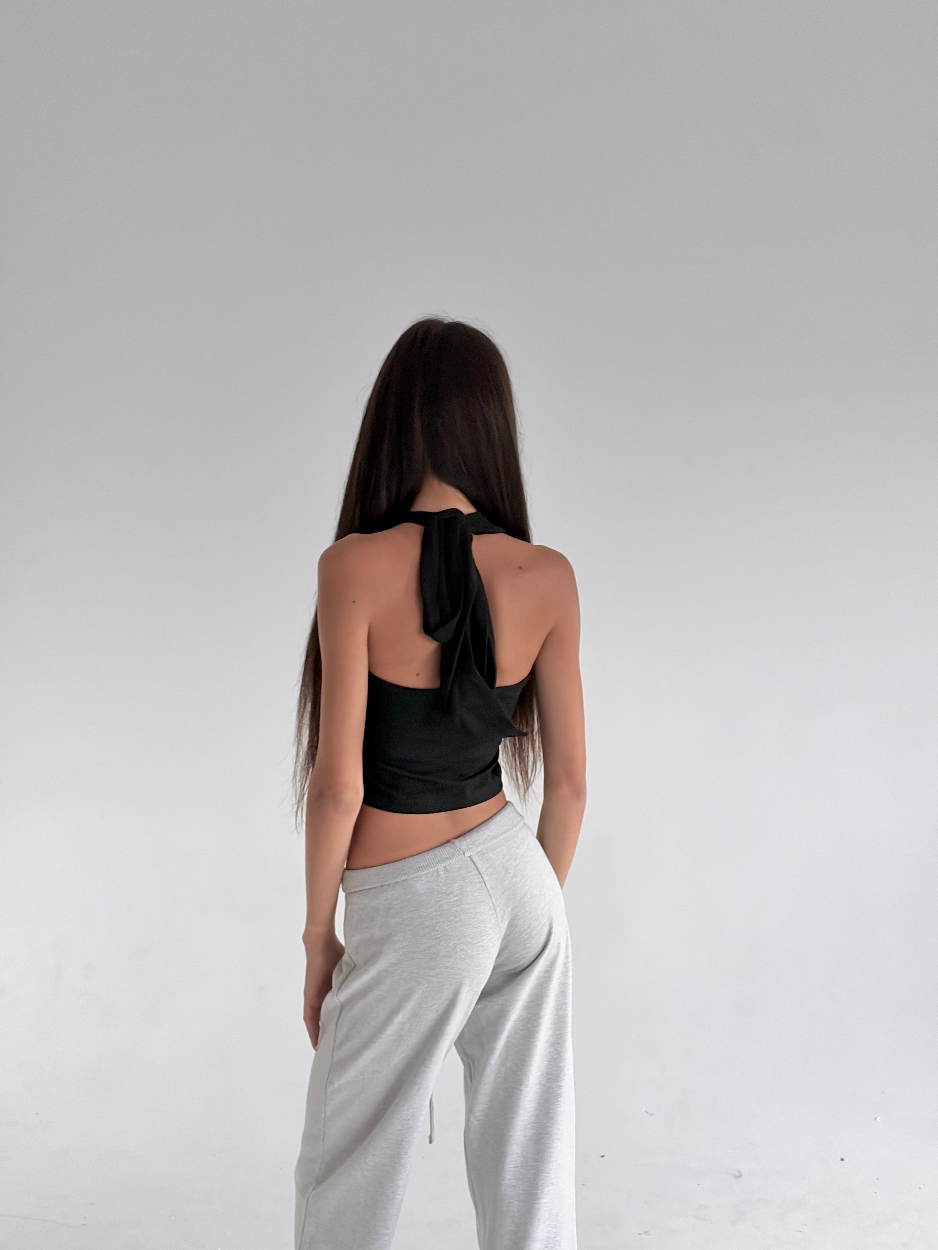 INDEX MARKET MAGAZINE BLACK CLASSY TOP