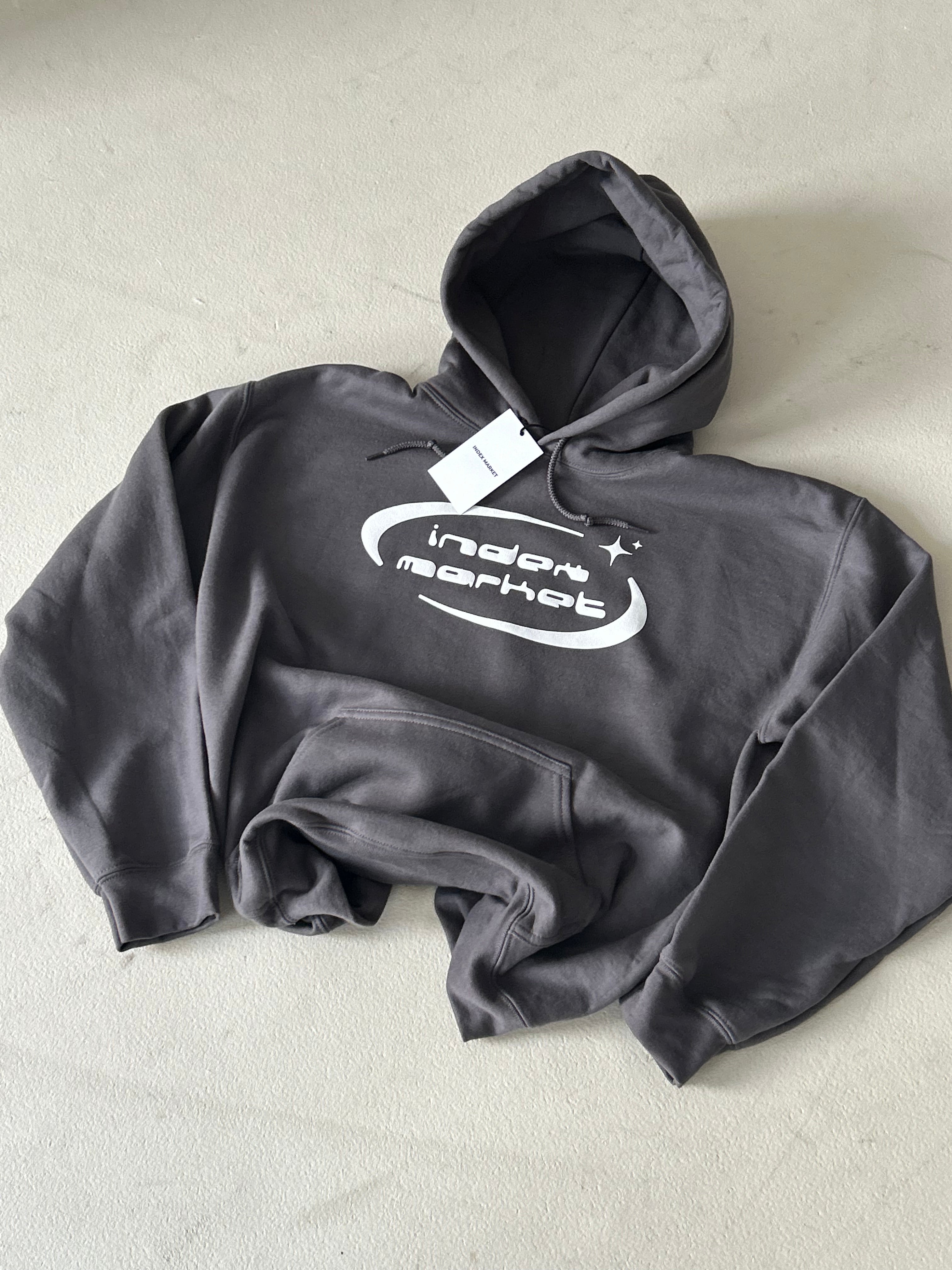 BLUZA Z KAPTUREM INDEX MARKET Y2K