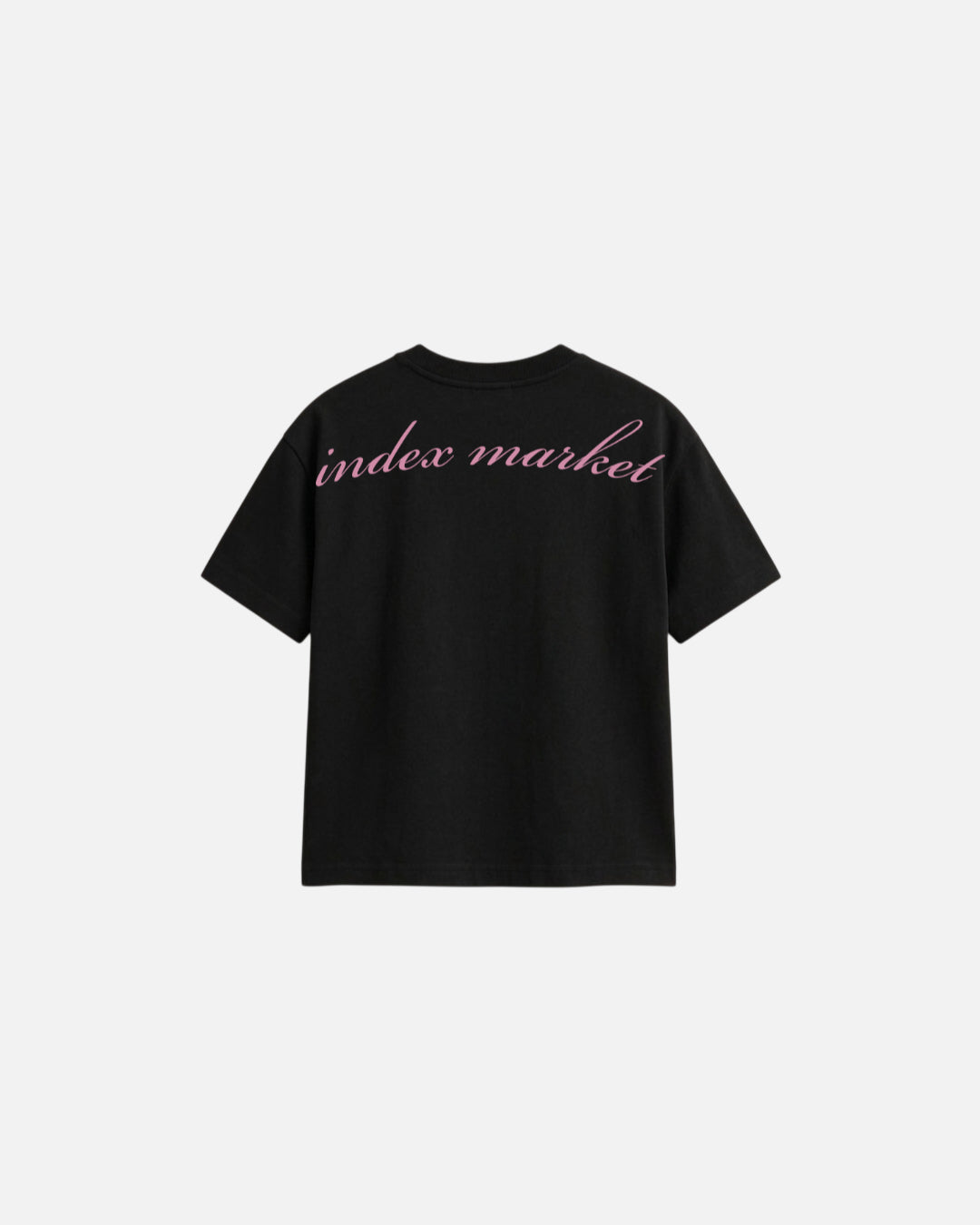 INDEX MARKET MAGAZINE T-SHIRT BACK LOGO