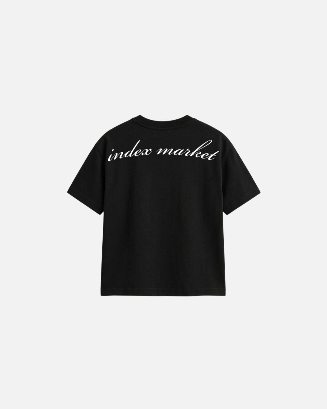 INDEX MARKET MAGAZINE T-SHIRT BACK LOGO