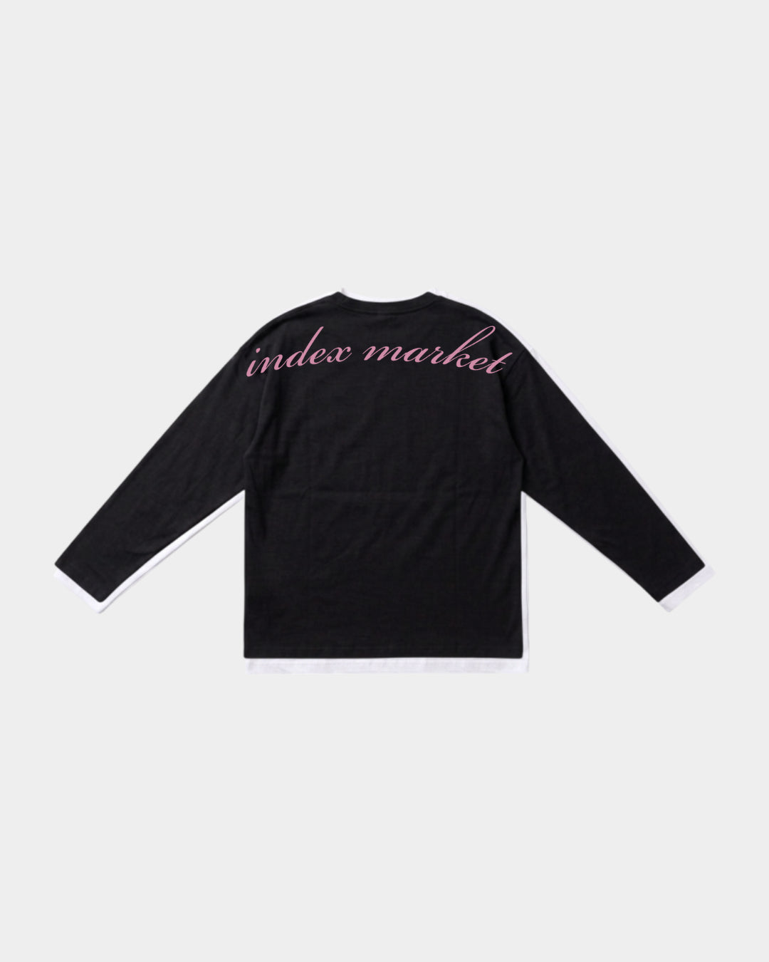 INDEX MARKET MAGAZINE LONGSLEEVE BACK PRINT