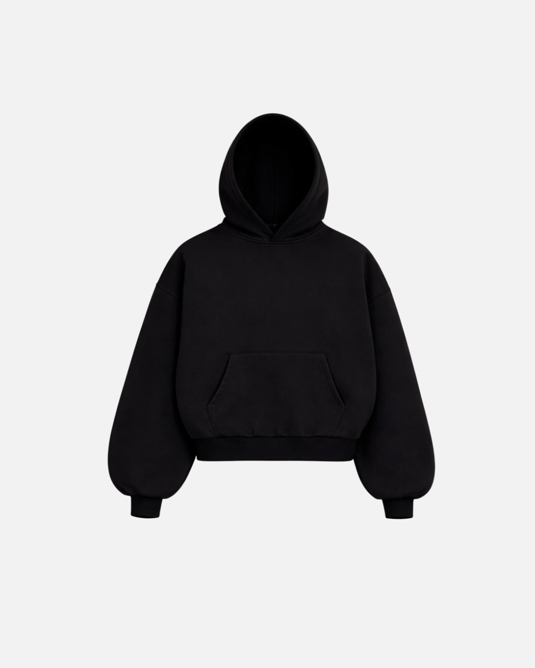 INDEX MARKET MAGAZINE BLACK HOODIE BASIC