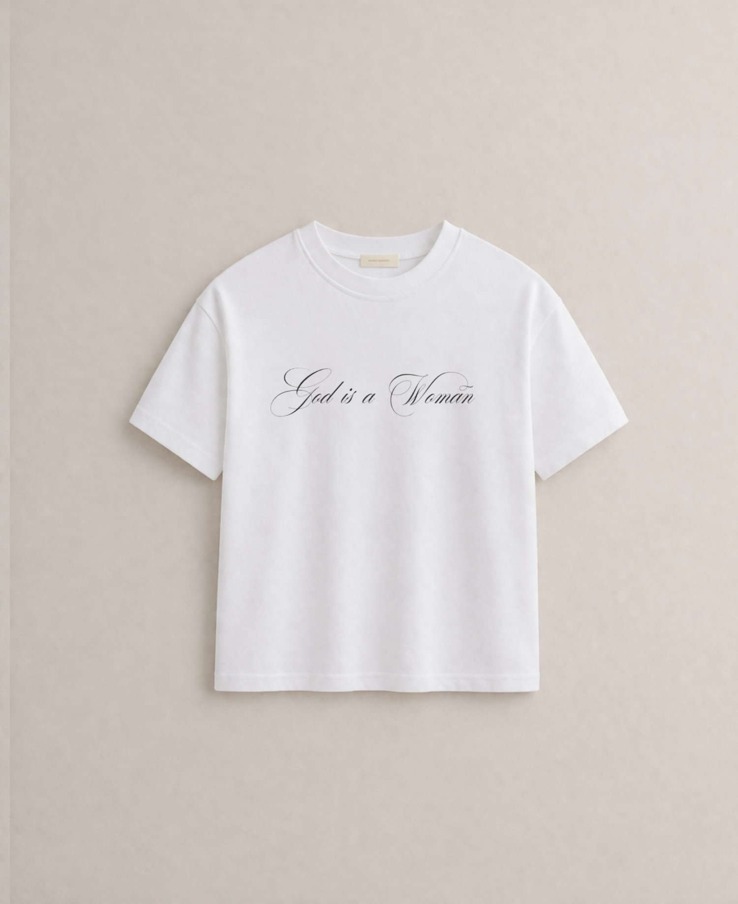 T-SHIRT INDEX MARKET GOD IS WOMEN
