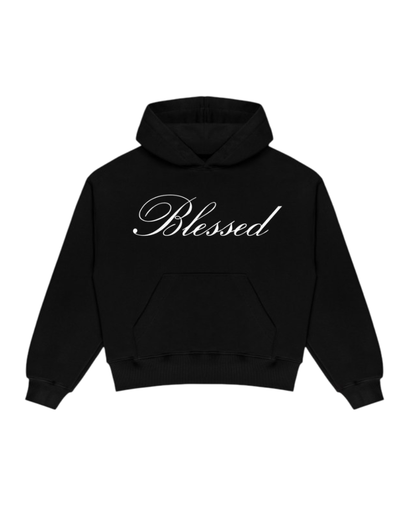BLUZA Z KAPTUREM INDEX MARKET BLESSED