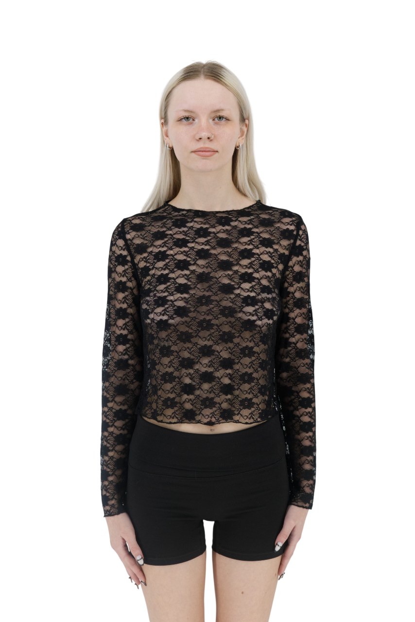 LACE TOP DAMSKI