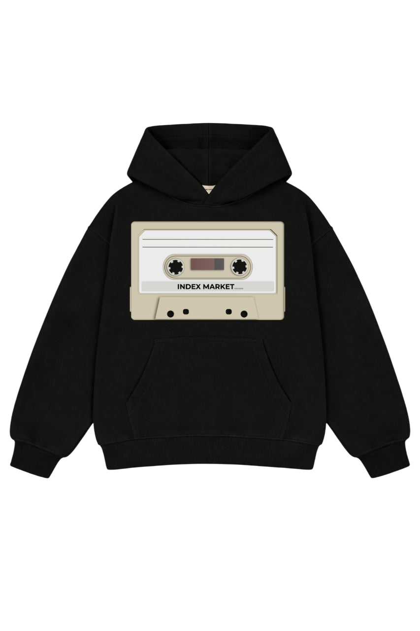 BLUZA Z KAPTUREM INDEX MARKET CASSET HOODIE