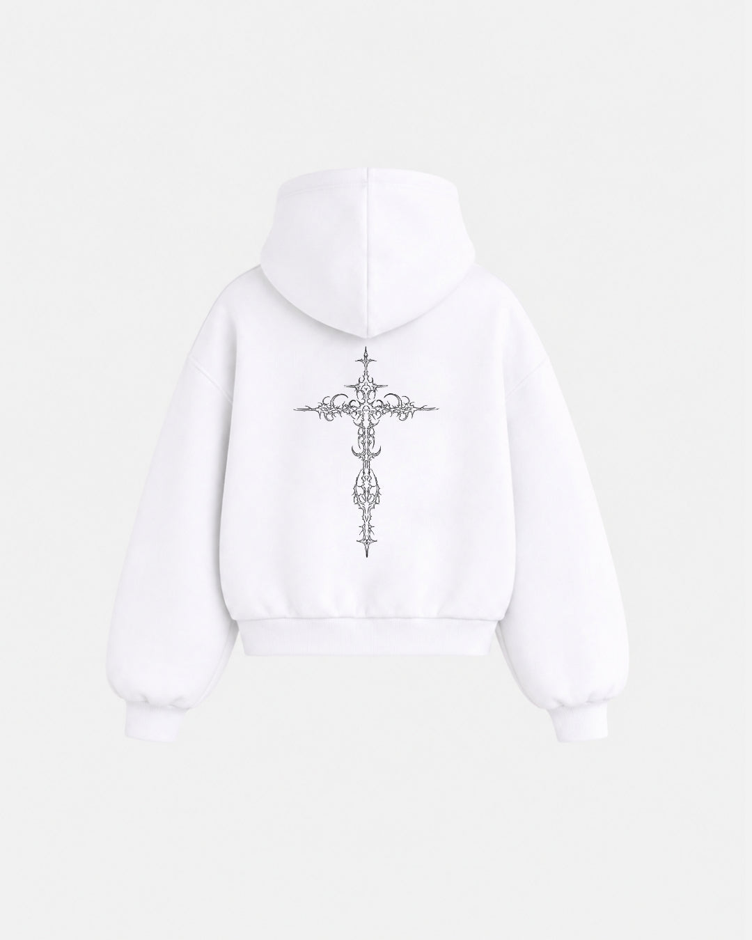 INDEX MARKET MAGAZINE HOODIE CROSS TRIBAL