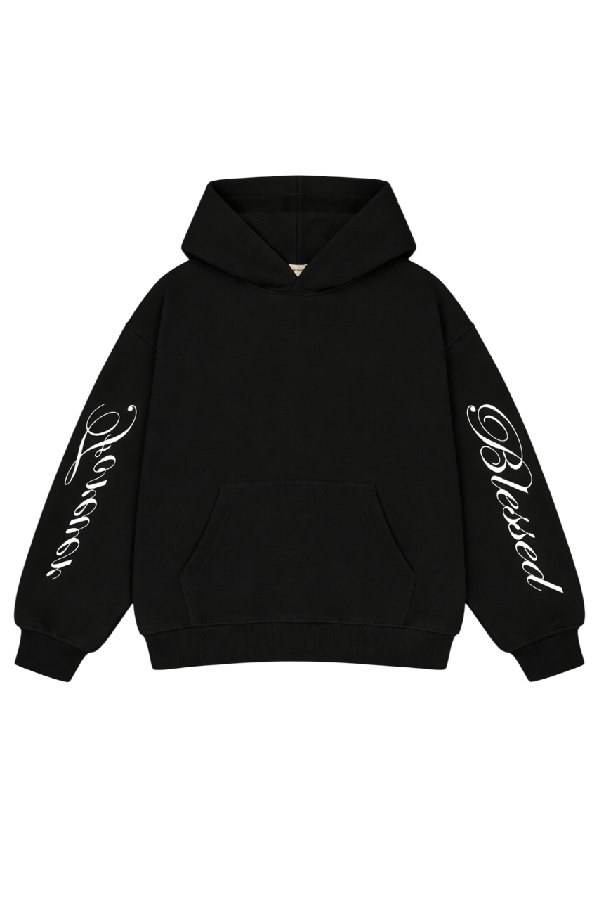 BLUZA Z KAPTUREM INDEX MARKET FOREVER BLESSED SLEEVE