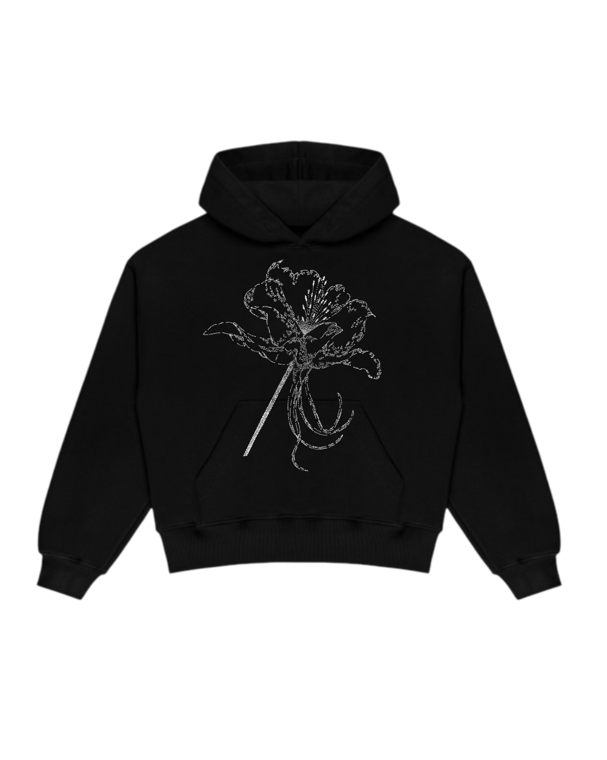BLUZA Z KAPTUREM INDEX MARKET FLOWER