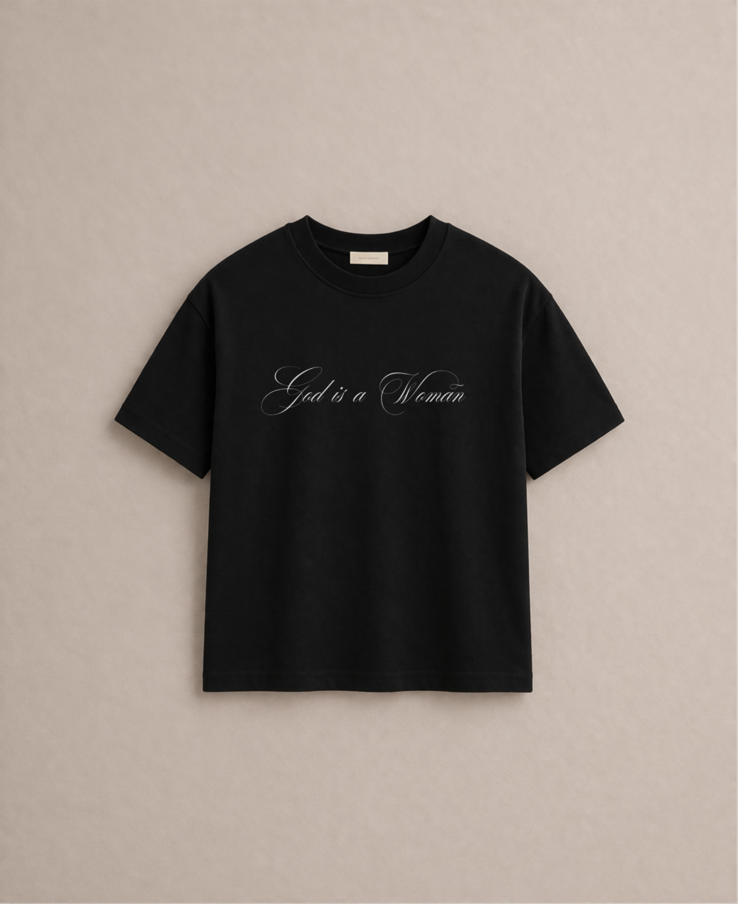 T-SHIRT INDEX MARKET GOD IS WOMEN