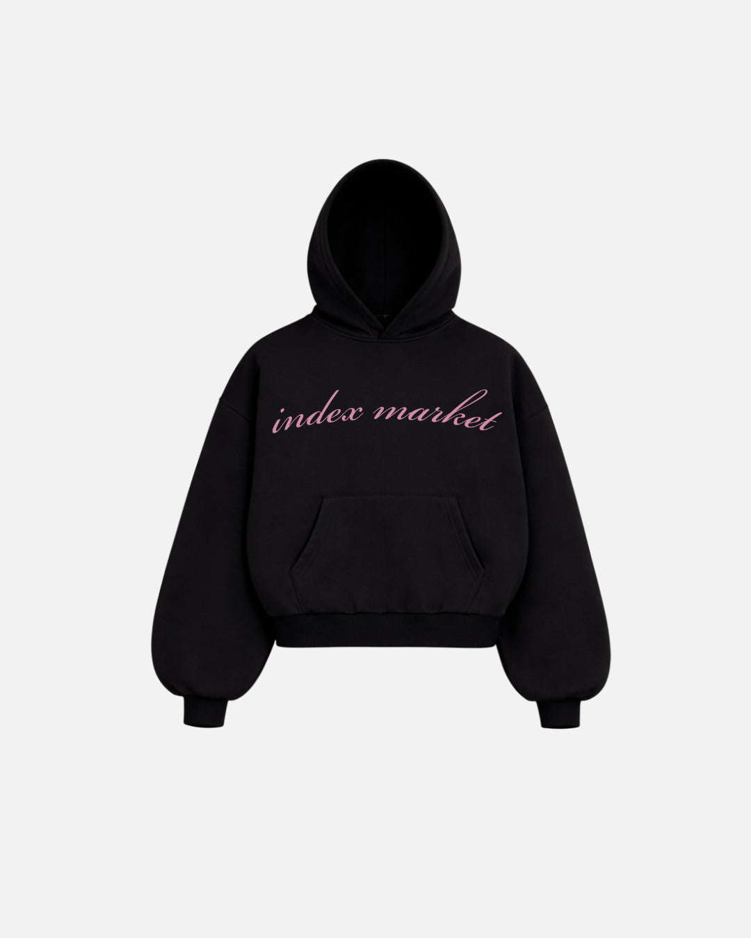 INDEX MARKET MAGAZINE LOGO HOODIE