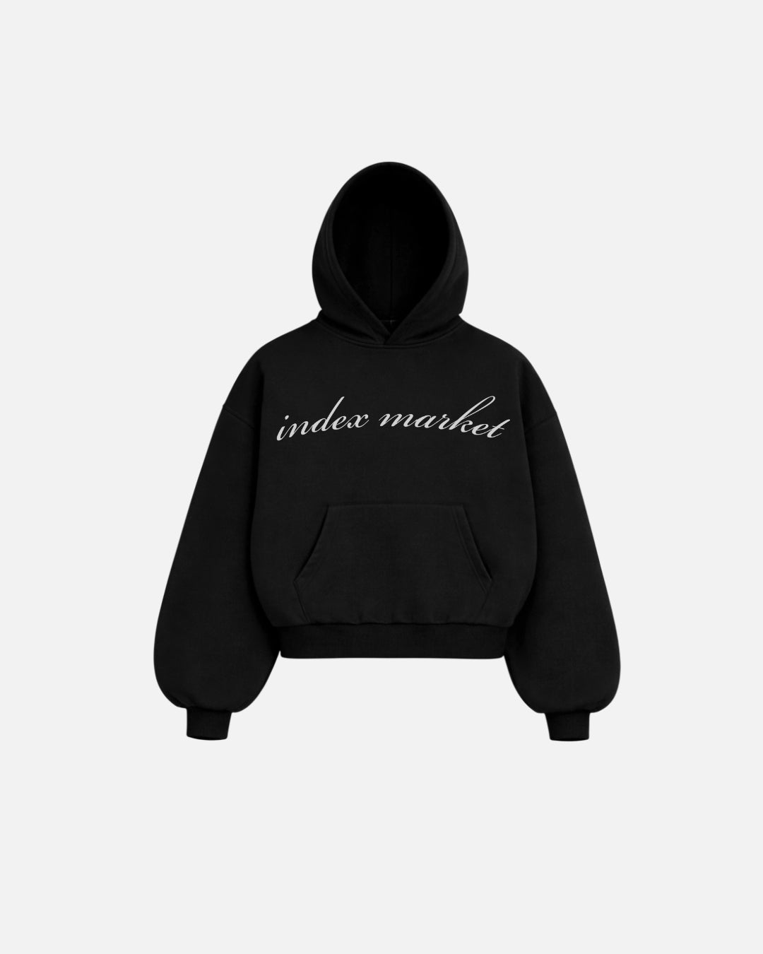 INDEX MARKET MAGAZINE LOGO HOODIE