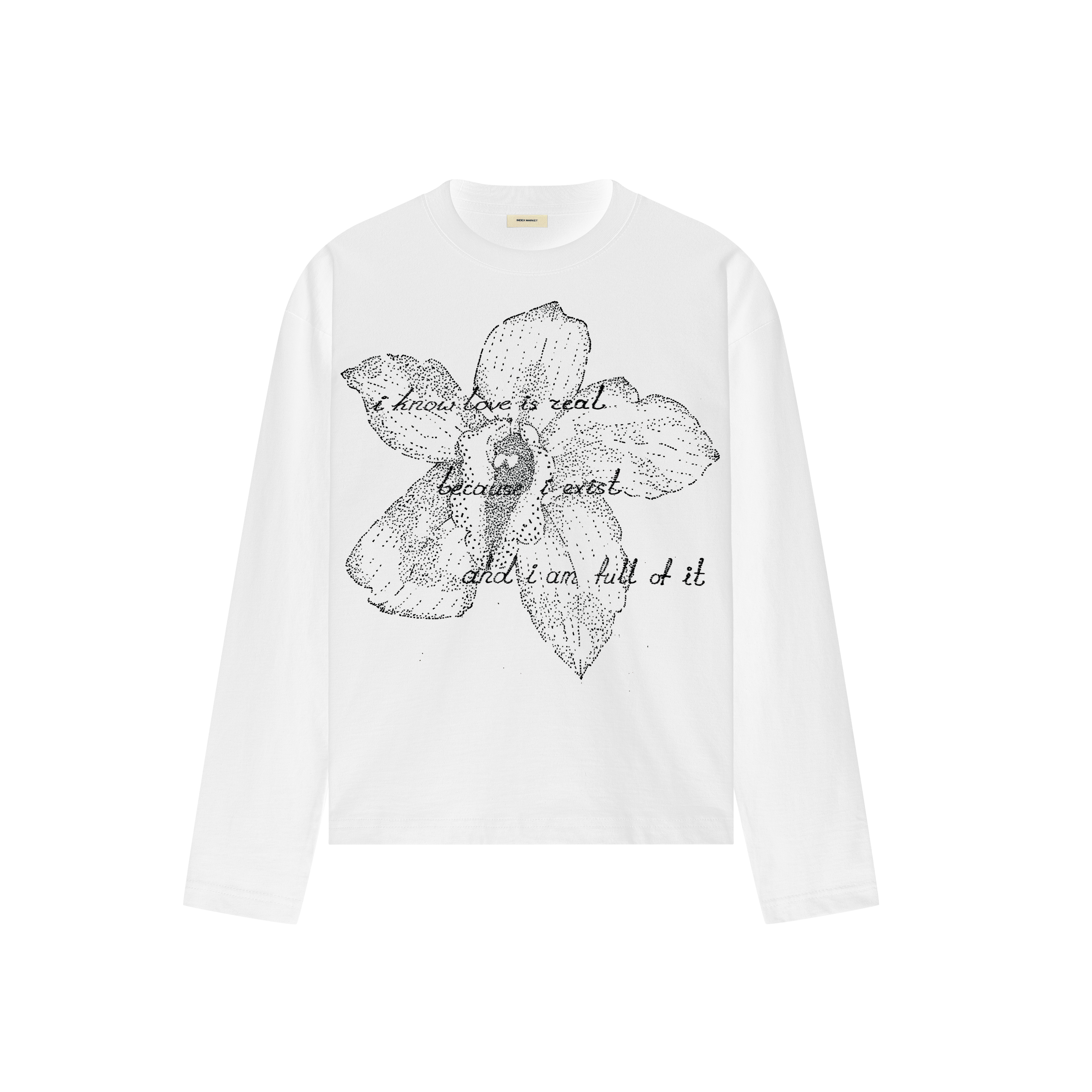 INDEX MARKET LOVE LONGSLEEVE