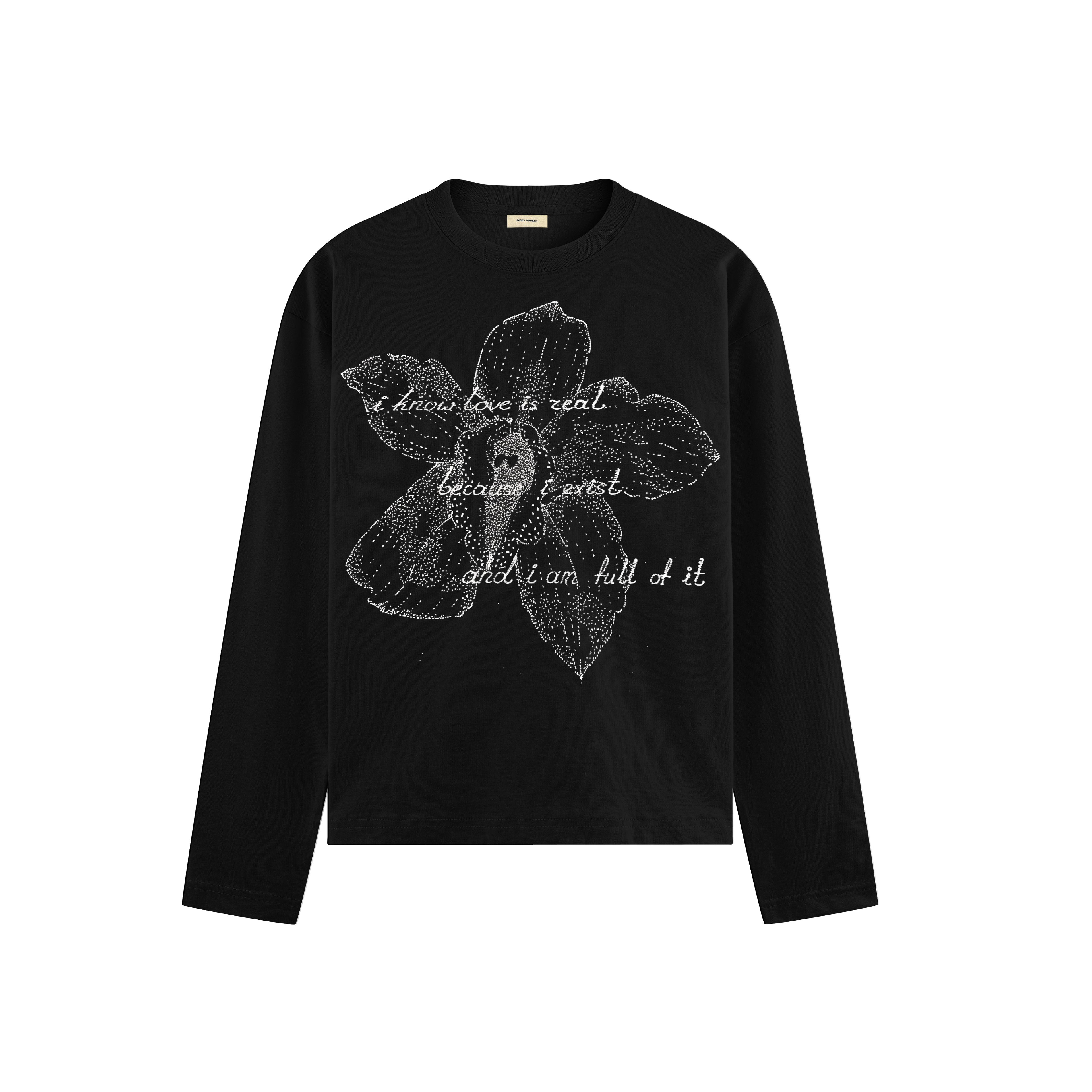 INDEX MARKET LOVE LONGSLEEVE