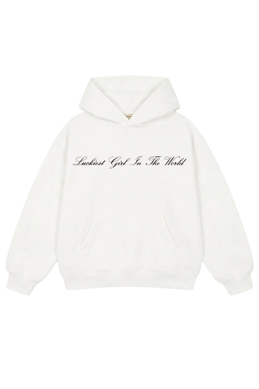 BLUZA Z KAPTUREM INDEX MARKET LUCKIEST GIRL WYPRZEDAŻ