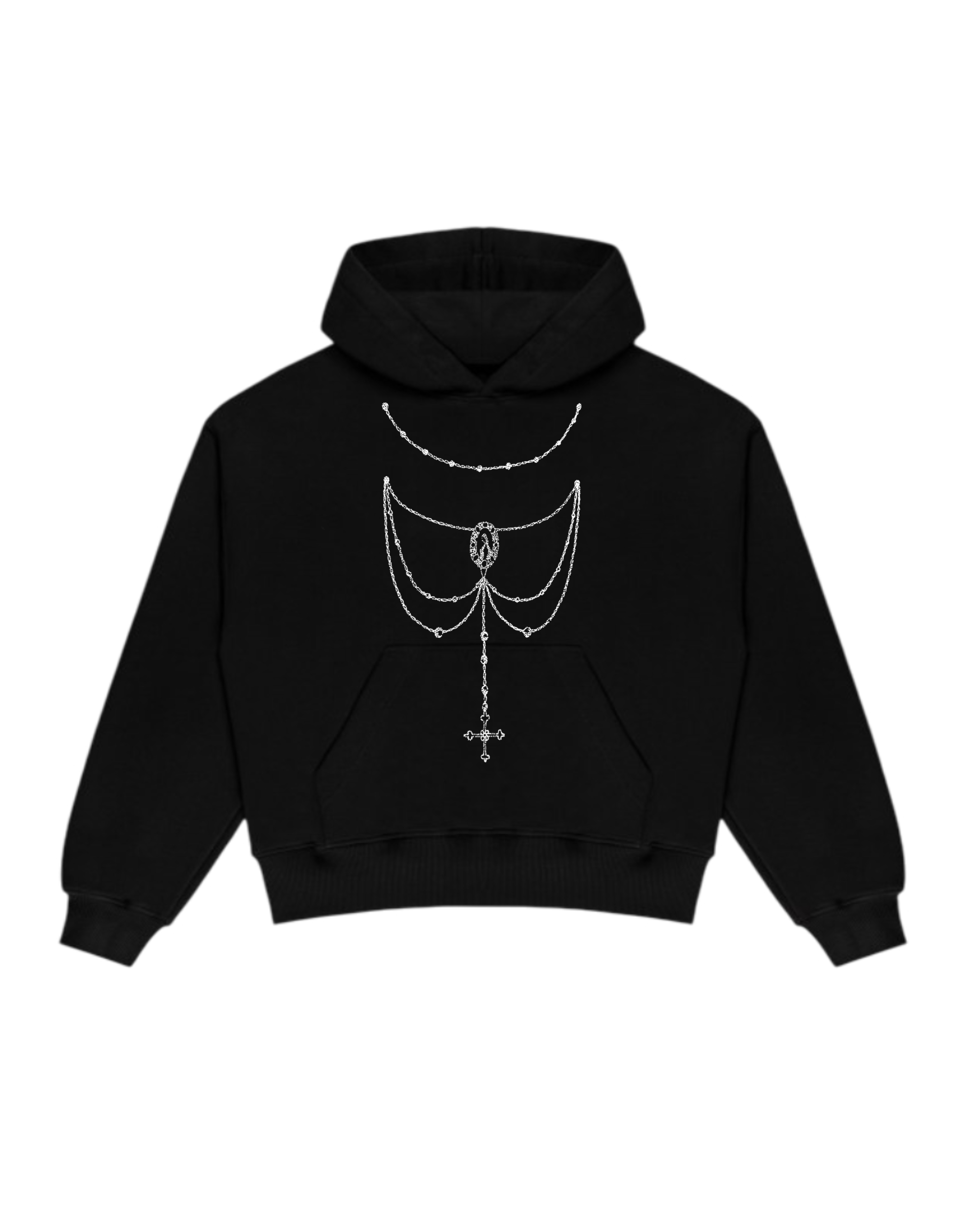 BLUZA Z KAPTUREM INDEX MARKET NECKLACE