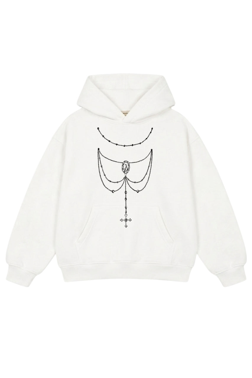 BLUZA Z KAPTUREM INDEX MARKET NECKLACE