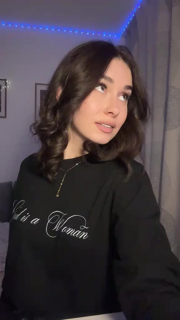 INDEX MARKET GOD IS A WOMAN LONGSLEEVE T-SHIRT