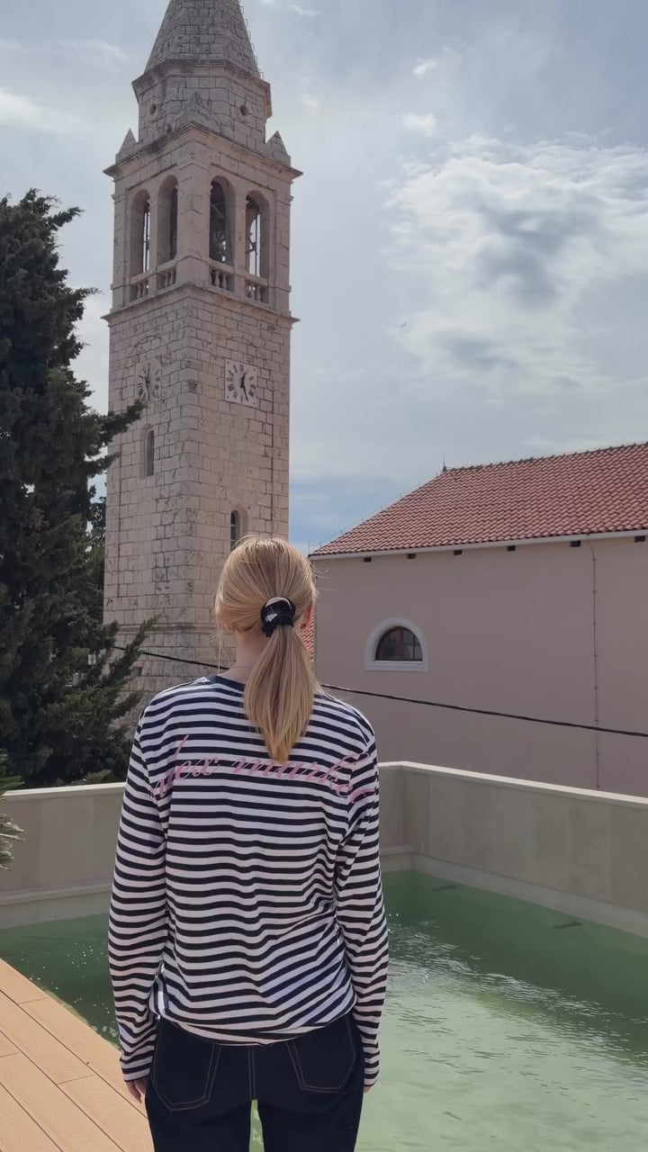 LONGSLEEVE STRIPES BACK PRINT