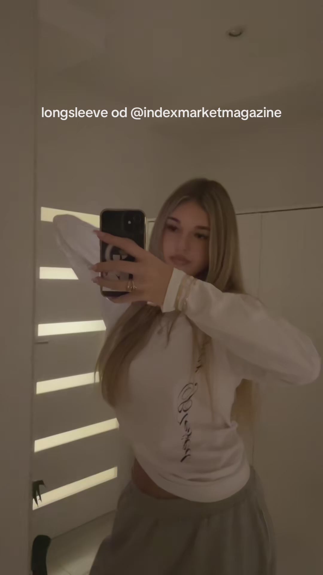 INDEX MARKET FOREVER BLESSED LONGSLEEVE