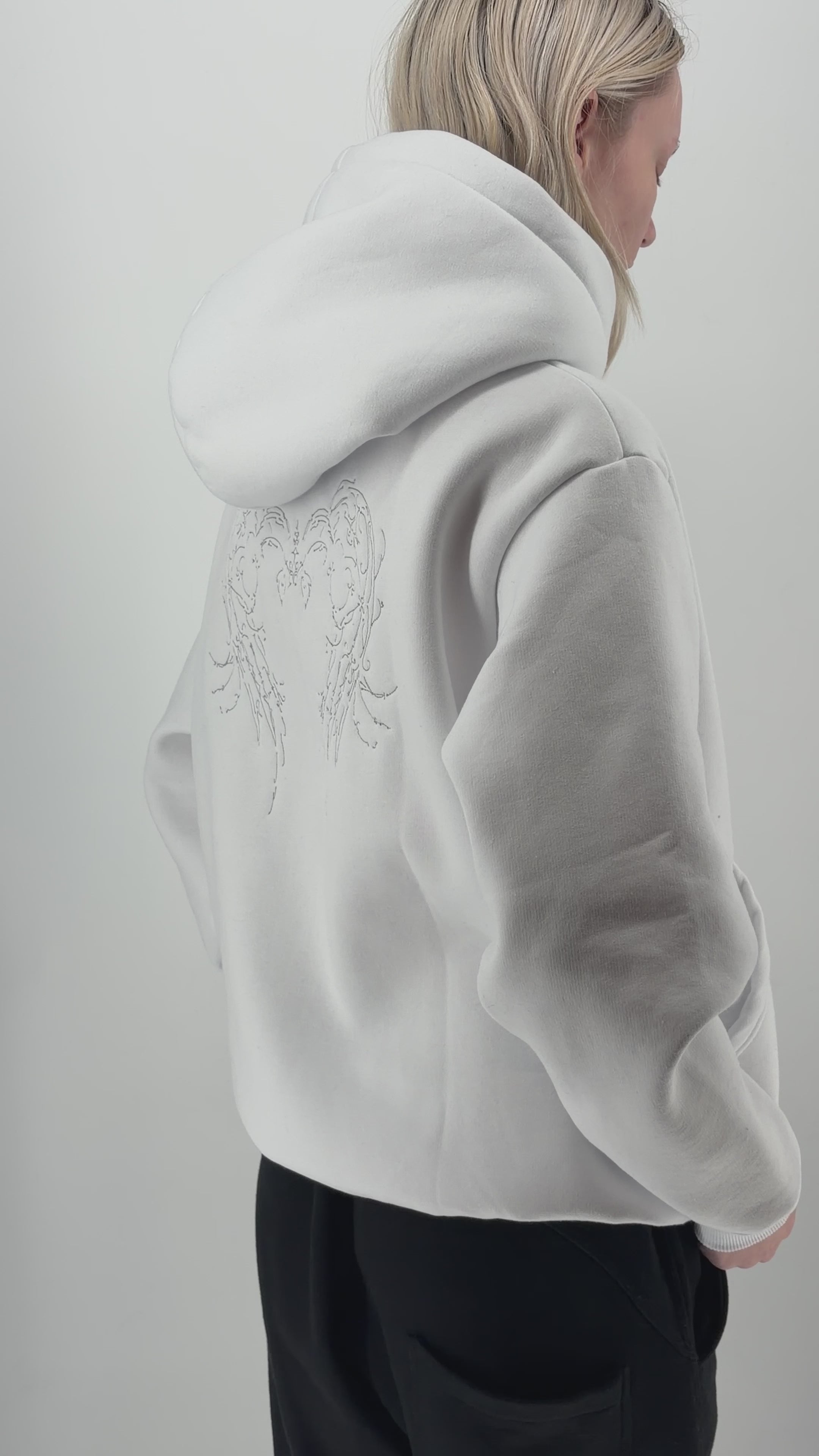 BLUZA Z KAPTUREM INDEX MARKET ANGEL WINGS