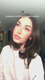 KOSZULKA Z DŁUGIM RĘKAWEM INDEX MARKET FOREVER BLESSED SLEEVE LOGO