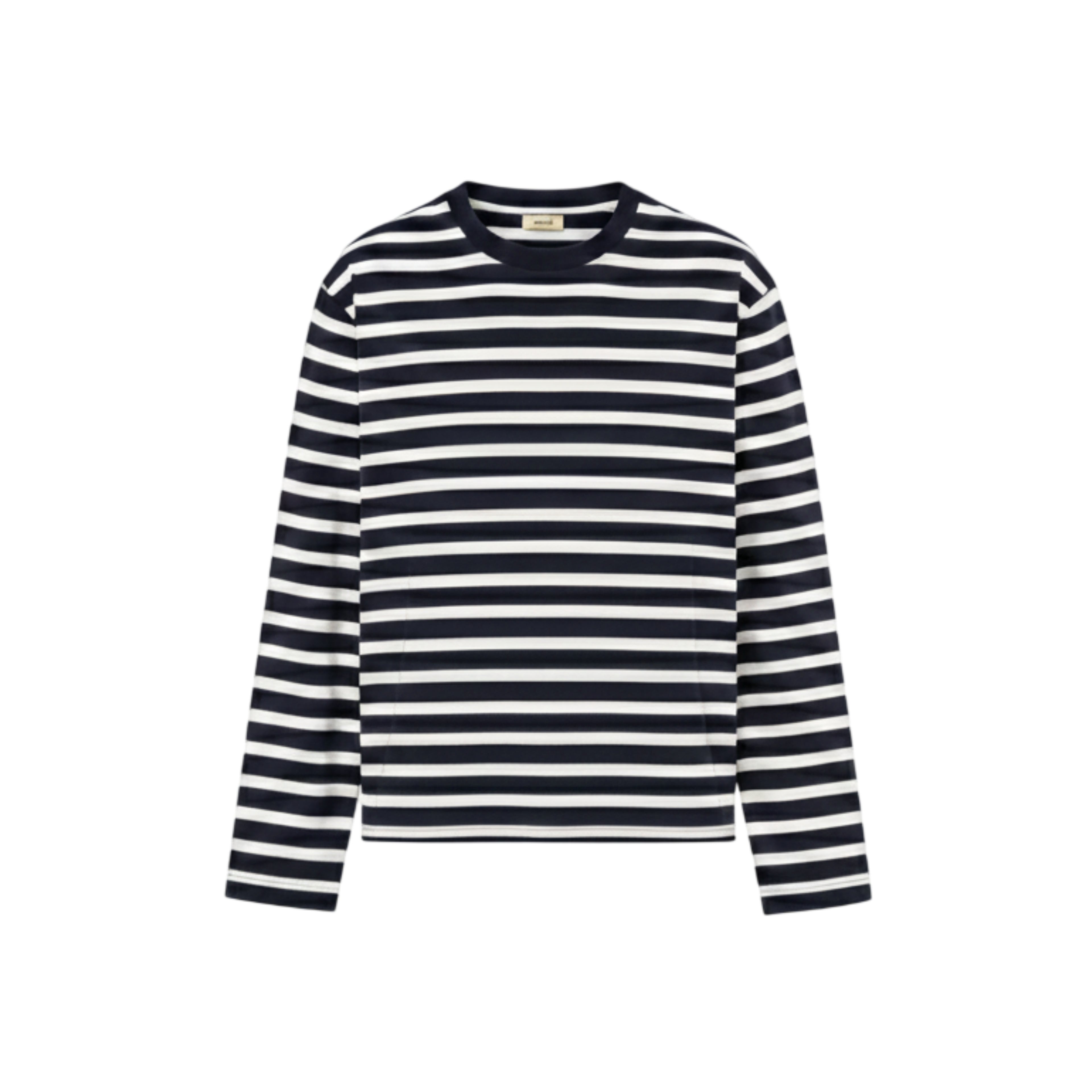 KOSZULKA Z DŁUGIM RĘKAWEM INDEX MARKET STRIPES BACK PRINT