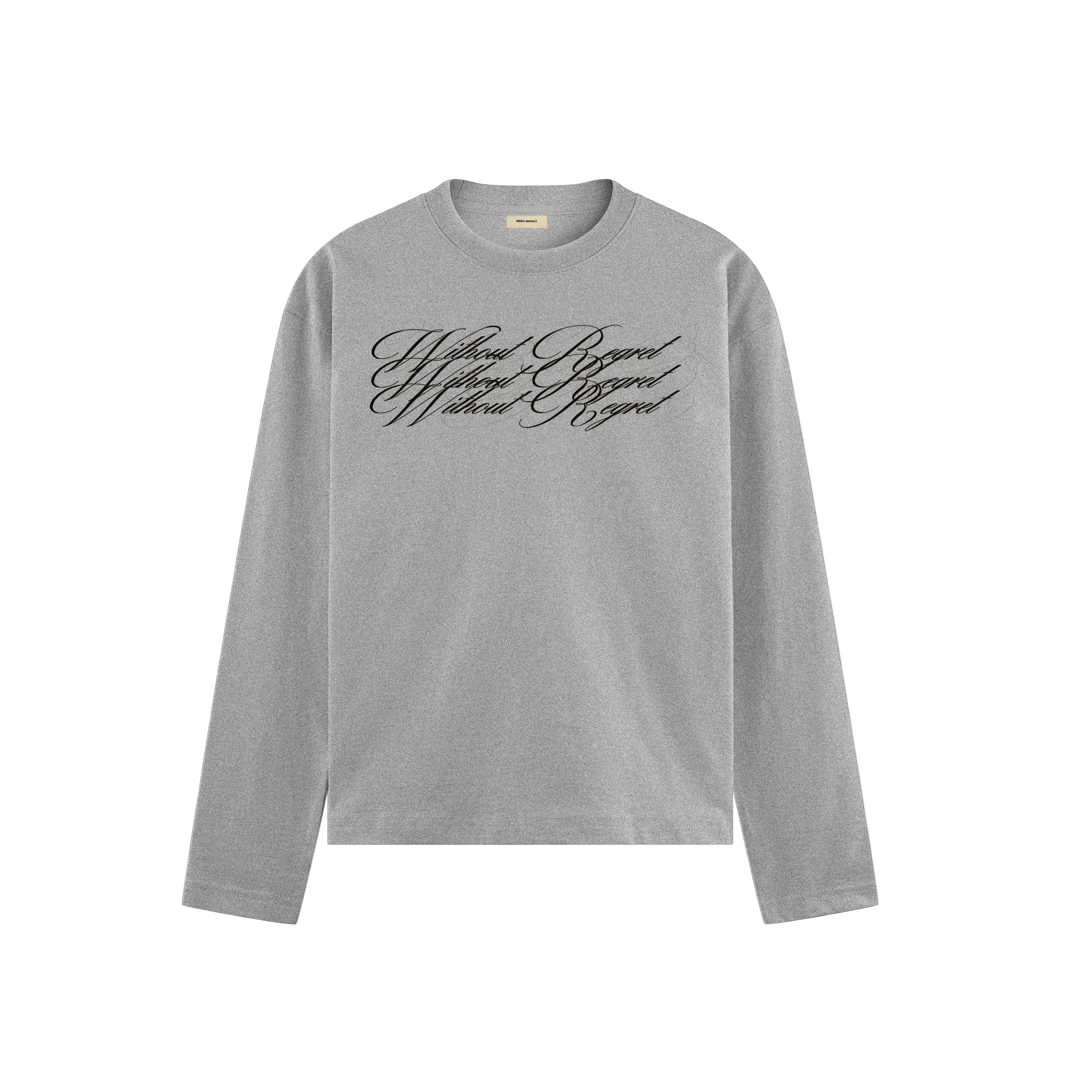 KOSZULKA Z DŁUGIM RĘKAWEM TRIPLE WITHOUT REGRET