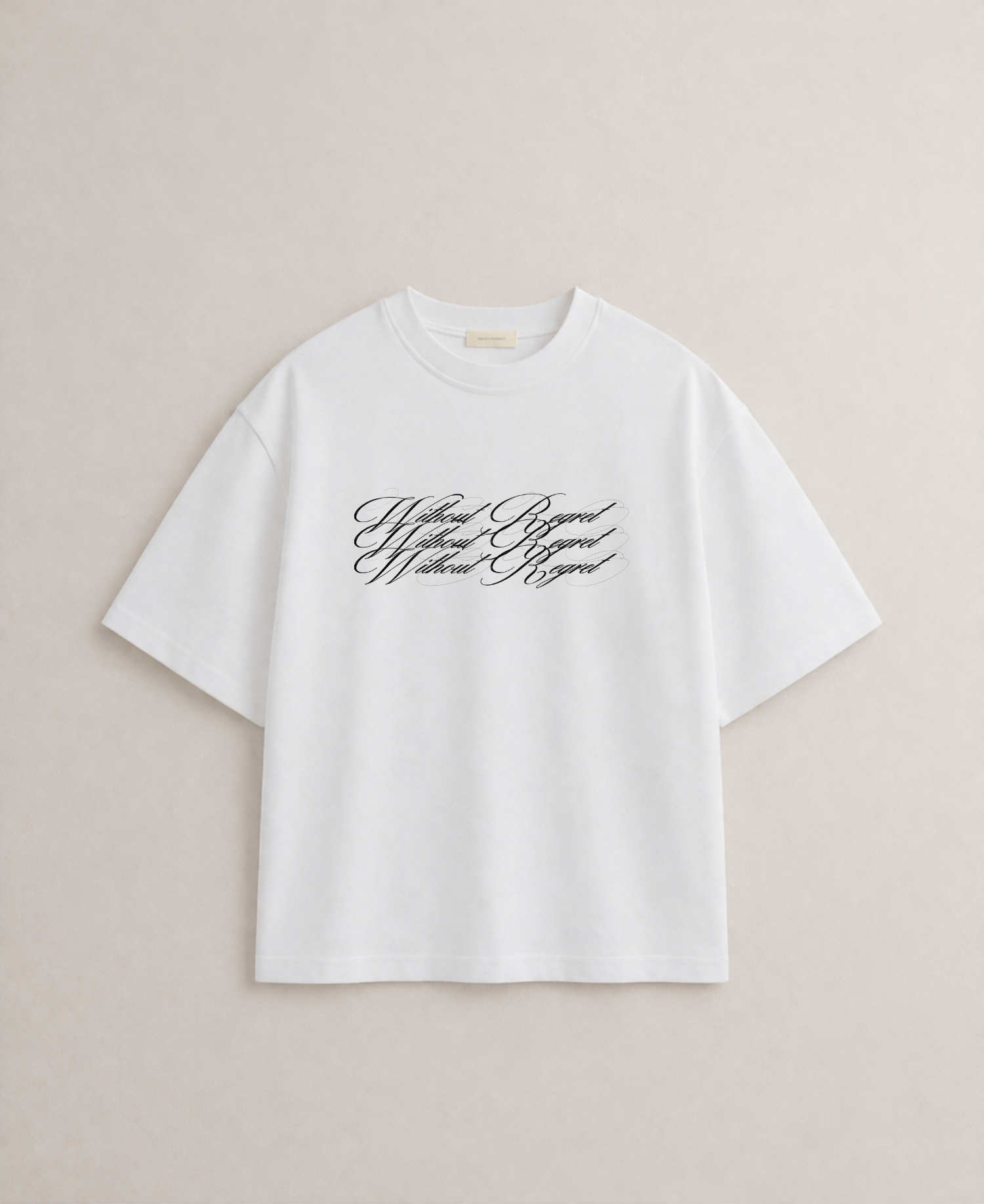 T-SHIRT TRIPLE WITHOUT REGRET